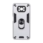 قاب بتمن هولدر لیزری Xiaomi Poco X3 / Poco X3 Pro / Poco X3 NFC - نقره ای