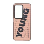 قاب Youngkit مورب Xiaomi Redmi 15 4G - کرم نارنجی