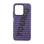 قاب Youngkit مورب Xiaomi Redmi 15C / Poco C85 - ارغوانی