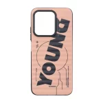 قاب Youngkit مورب Xiaomi Redmi 15C / Poco C85 - کرم نارنجی