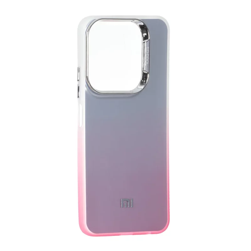 قاب SO COOL لنز متال لوگودار دور رنگی Xiaomi Redmi 15C / Poco C85 - شفاف صورتی - تصویر 2