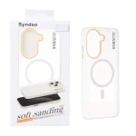 قاب اورجینال Syndee مات Magsafe مدل Xiaomi Redmi A5 / Poco C71 - سفید (پک دار)