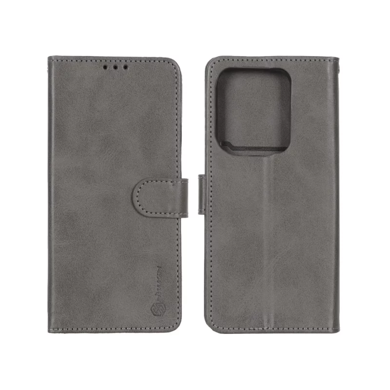 کیف موبایل مگنتی Nillkin مدل Xiaomi Redmi Note 14S / Note 13 Pro 4G / Poco M6 Pro 4G - طوسی - تصویر 2