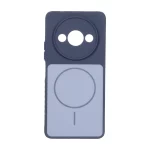 قاب Soft طرح مگ سیف محافظ لنزدار Xiaomi Redmi A3 / A3x / Poco C61 - آبی