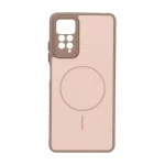 قاب Soft طرح مگ سیف محافظ لنزدار Xiaomi Redmi Note 12 Pro 4G / Redmi Note 11 Pro - نسکافه ای