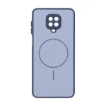 قاب Soft طرح مگ سیف محافظ لنزدار Xiaomi Redmi Note 9S / Redmi Note 9 Pro / Redmi Note 9 Pro Max - آبی