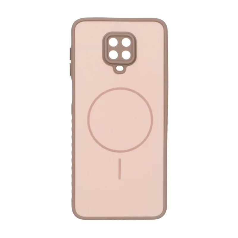 قاب Soft طرح مگ سیف محافظ لنزدار Xiaomi Redmi Note 9S / Redmi Note 9 Pro / Redmi Note 9 Pro Max - نسکافه ای - تصویر 2