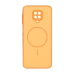 قاب Soft طرح مگ سیف محافظ لنزدار Xiaomi Redmi Note 9S / Redmi Note 9 Pro / Redmi Note 9 Pro Max - نارنجی