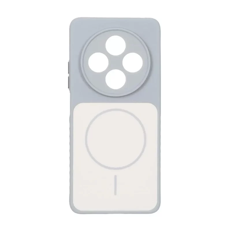 قاب Soft طرح مگ سیف محافظ لنزدار Xiaomi Redmi 14C / Redmi A4 / Poco C75 - کرم - تصویر 2