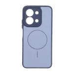 قاب Soft طرح مگ سیف محافظ لنزدار Xiaomi Redmi 15C / Poco C85 - آبی