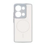 قاب Soft طرح مگ سیف محافظ لنزدار Xiaomi Redmi Note 14S / Note 13 Pro 4G / Poco M6 Pro 4G - کرم