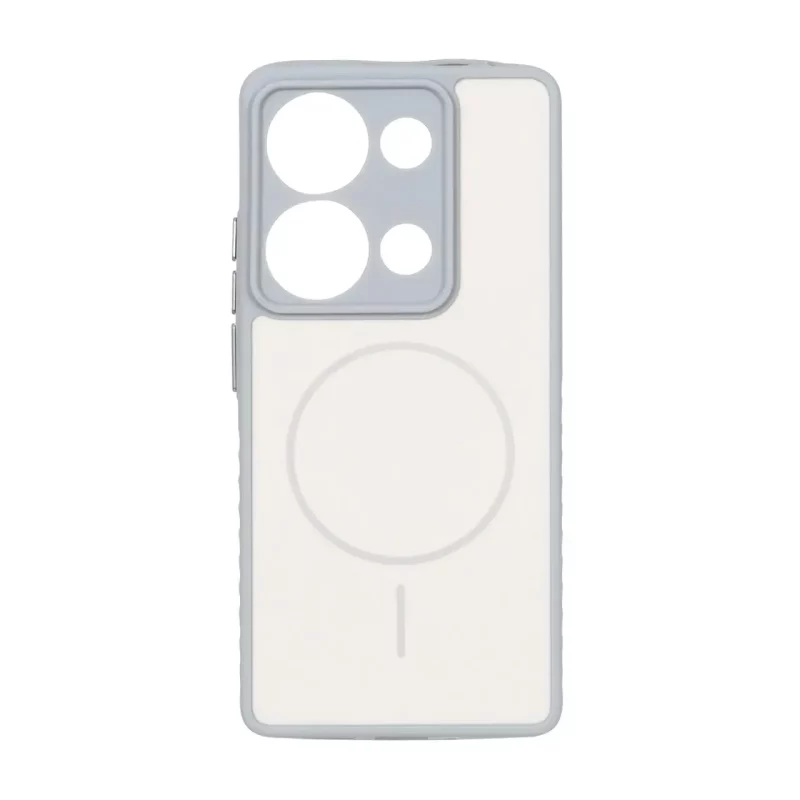 قاب Soft طرح مگ سیف محافظ لنزدار Xiaomi Redmi Note 14S / Note 13 Pro 4G / Poco M6 Pro 4G - کرم - تصویر 2