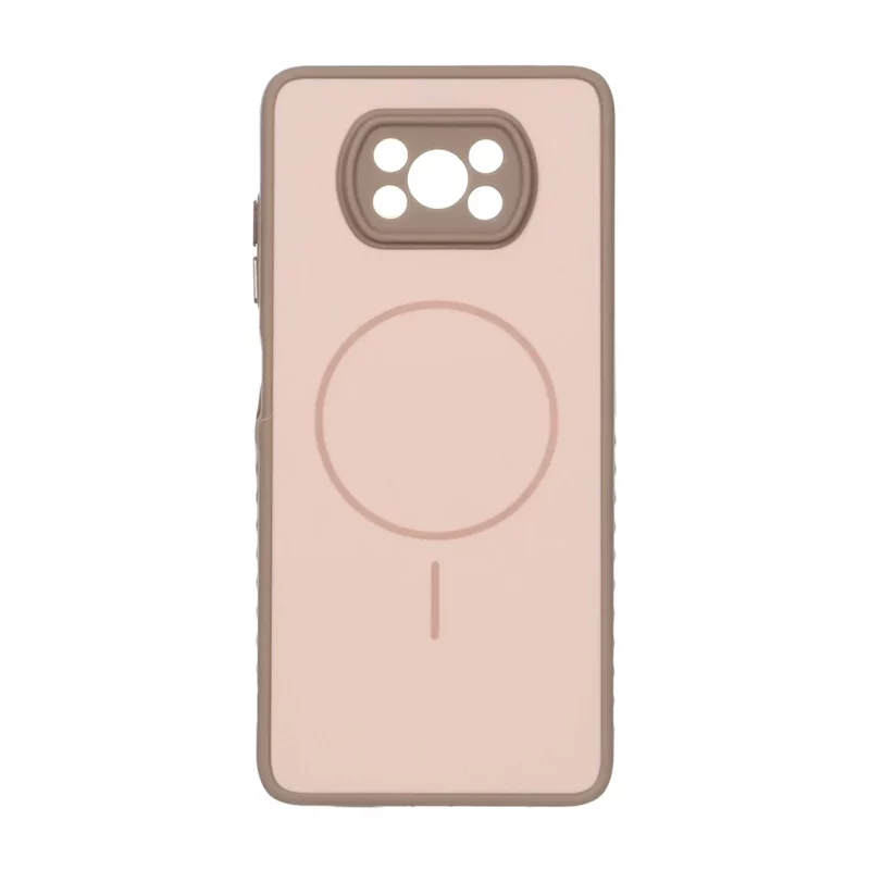 قاب Soft طرح مگ سیف محافظ لنزدار Xiaomi Poco X3 / Poco X3 Pro / Poco X3 NFC - نسکافه ای - تصویر 2