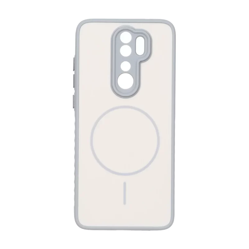 قاب Soft طرح مگ سیف محافظ لنزدار Xiaomi Redmi Note 8 Pro - کرم - تصویر 2