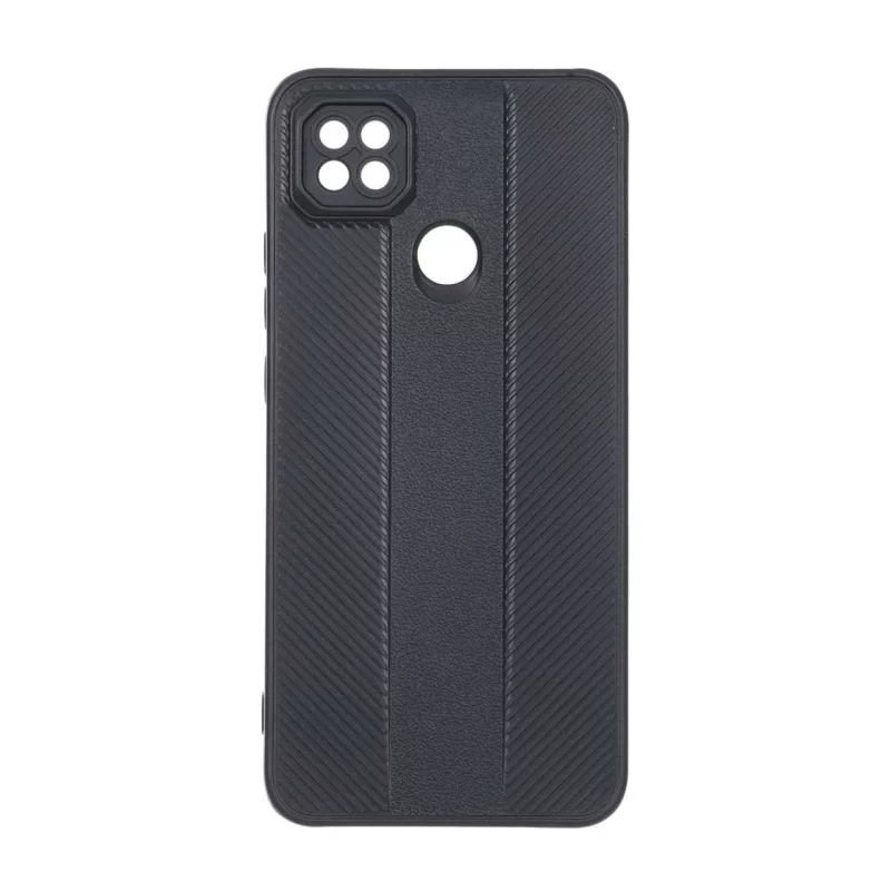 قاب Texture هاشور مورب Xiaomi Redmi 10A / Redmi 9C / Poco C31 - مشکی - تصویر 2