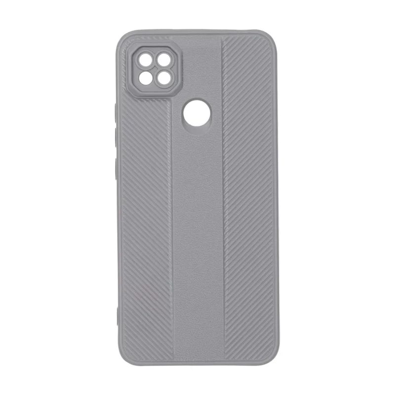 قاب Texture هاشور مورب Xiaomi Redmi 10A / Redmi 9C / Poco C31 - طوسی - تصویر 2