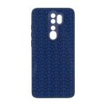 قاب روبیک پشت براق محافظ لنزدار Xiaomi Redmi Note 8 Pro - سرمه ای
