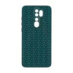قاب روبیک پشت براق محافظ لنزدار Xiaomi Redmi Note 8 Pro - سبز