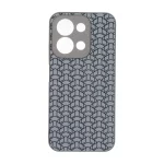 قاب روبیک پشت براق محافظ لنزدار Xiaomi Redmi 15C / Poco C85 - خاکستری
