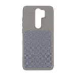 قاب سوزنی مستطیل شطرنجی Xiaomi Redmi Note 8 Pro - خاکستری