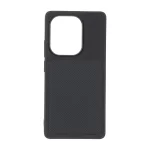 قاب سوزنی مستطیل شطرنجی Xiaomi Redmi Note 14S / Note 13 Pro 4G / Poco M6 Pro 4G - مشکی