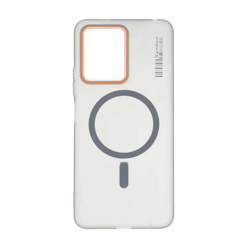 قاب Syndee پشت سخت مات MagSafe مدل Xiaomi Redmi Note 12 4G - طوسی - تصویر 2