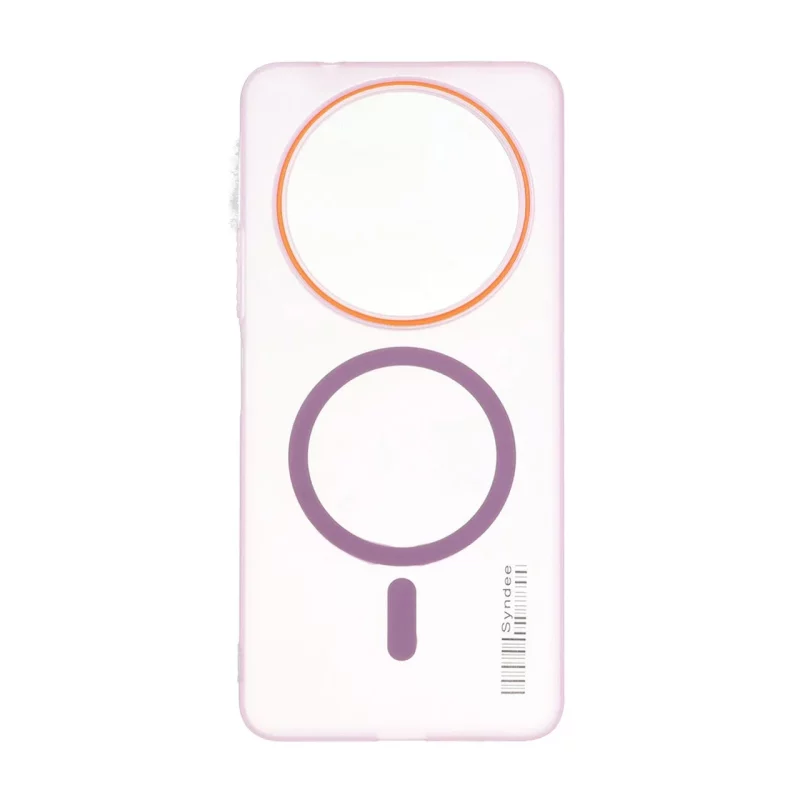 قاب Syndee پشت سخت مات MagSafe مدل Xiaomi Redmi A3 / A3x / Poco C61 - یاسی - تصویر 2
