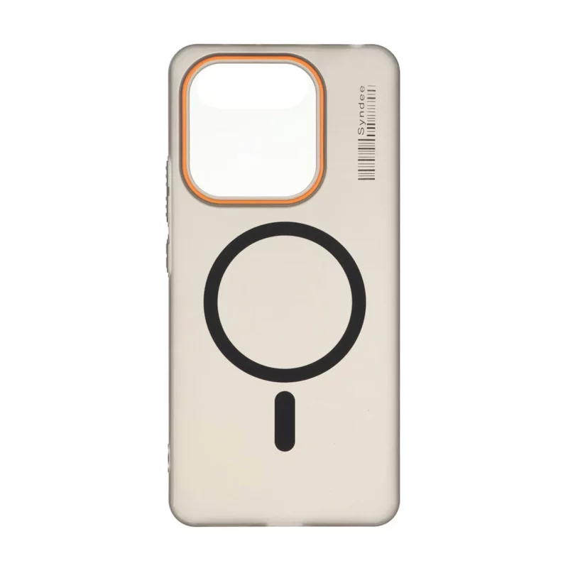قاب Syndee پشت سخت مات MagSafe مدل Xiaomi Redmi Note 14 4G - مشکی - تصویر 2