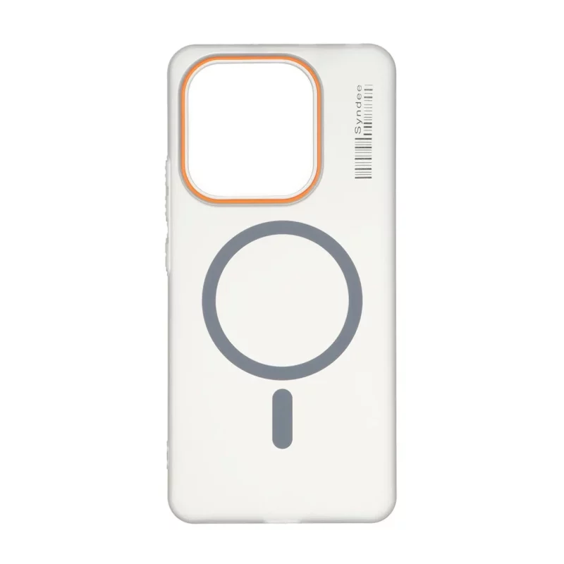 قاب Syndee پشت سخت مات MagSafe مدل Xiaomi Redmi Note 14 4G - طوسی - تصویر 2