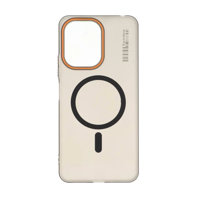 قاب Syndee پشت سخت مات MagSafe مدل Xiaomi Redmi 13C / Poco C65 - مشکی - تصویر 2