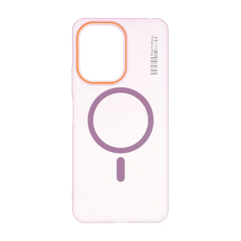 قاب Syndee پشت سخت مات MagSafe مدل Xiaomi Redmi 13C / Poco C65 - یاسی - تصویر 2