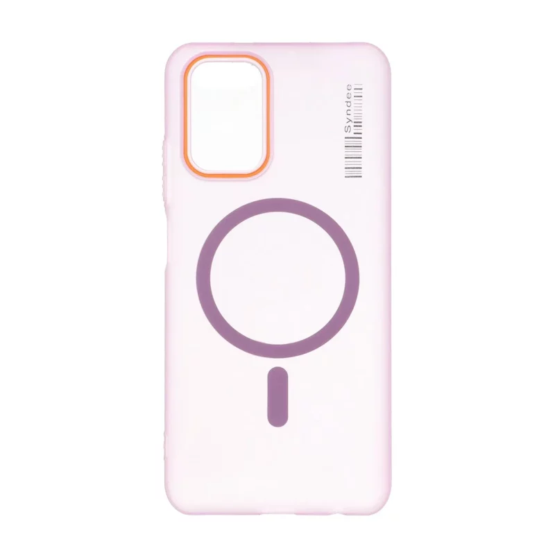 قاب Syndee پشت سخت مات MagSafe مدل Xiaomi Redmi Note 10 4G / Redmi Note 10S / Poco M5S - یاسی - تصویر 2