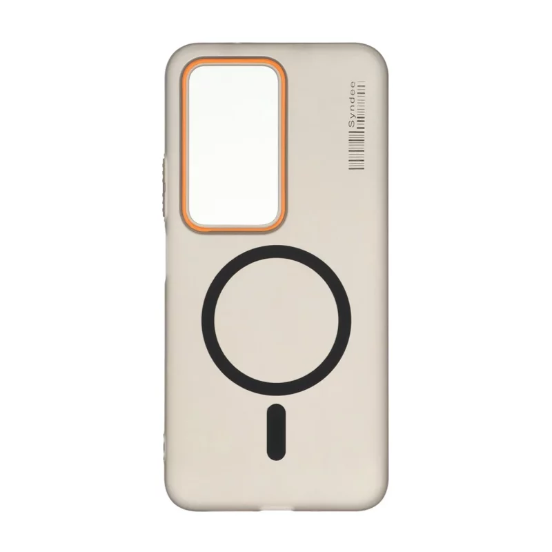 قاب Syndee پشت سخت مات MagSafe مدل Xiaomi Redmi 15 4G - مشکی - تصویر 2