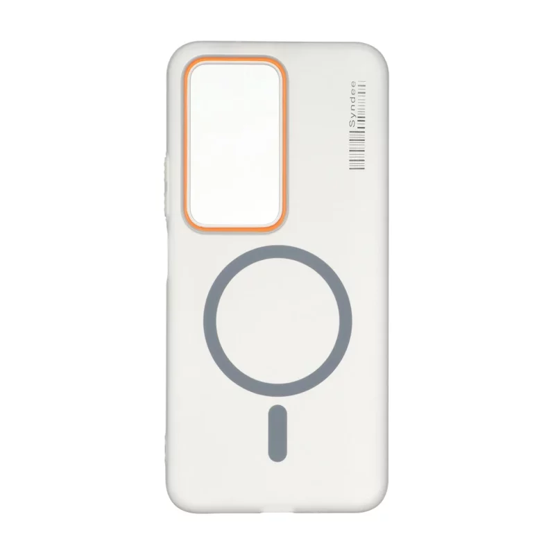 قاب Syndee پشت سخت مات MagSafe مدل Xiaomi Redmi 15 4G - طوسی - تصویر 2