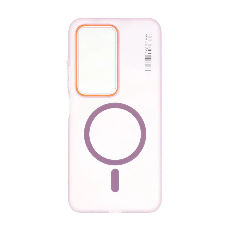 قاب Syndee پشت سخت مات MagSafe مدل Xiaomi Redmi 15 4G - یاسی - تصویر 2