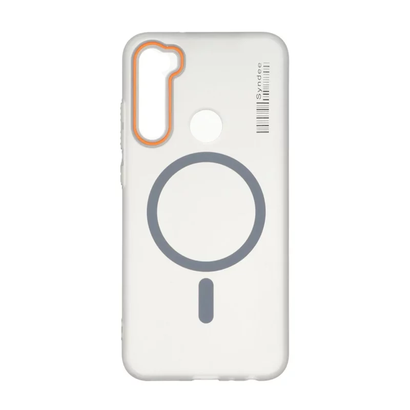 قاب Syndee پشت سخت مات MagSafe مدل Xiaomi Redmi Note 8 - طوسی - تصویر 2