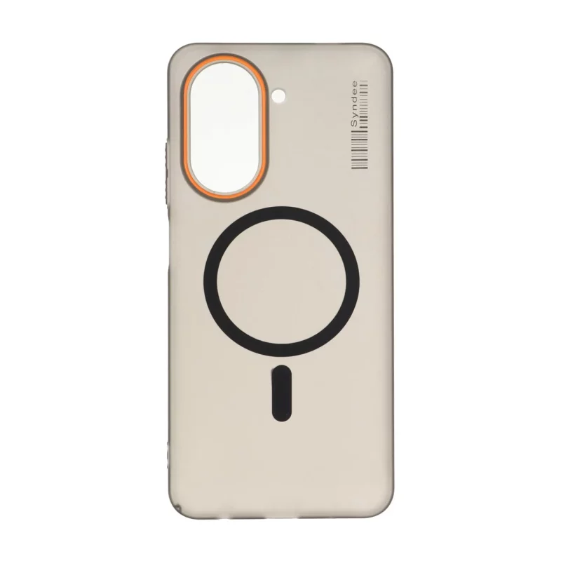 قاب Syndee پشت سخت مات MagSafe مدل Xiaomi Redmi A5 / Poco C71 - مشکی - تصویر 2