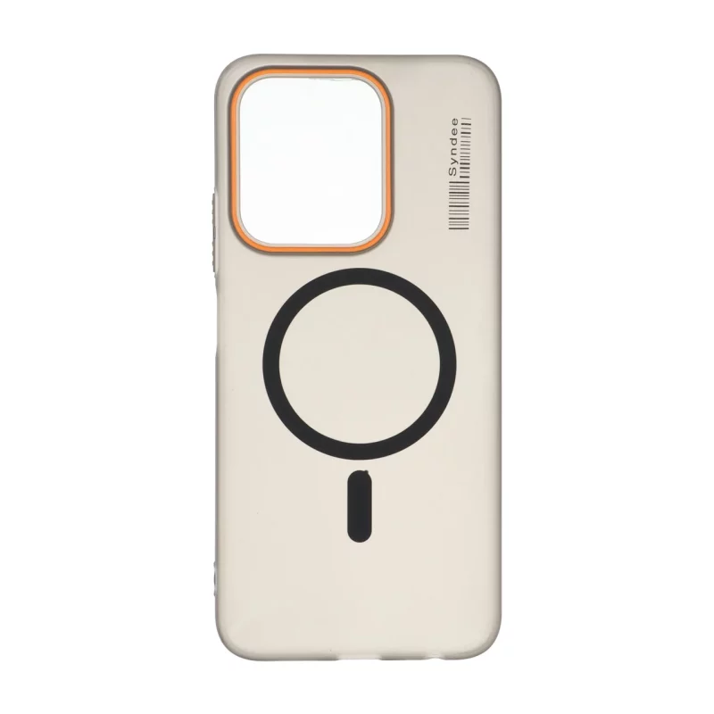 قاب Syndee پشت سخت مات MagSafe مدل Xiaomi Redmi 15C / Poco C85 - مشکی - تصویر 2