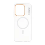 قاب Syndee پشت سخت مات MagSafe مدل Xiaomi Redmi 15C / Poco C85 - سفید