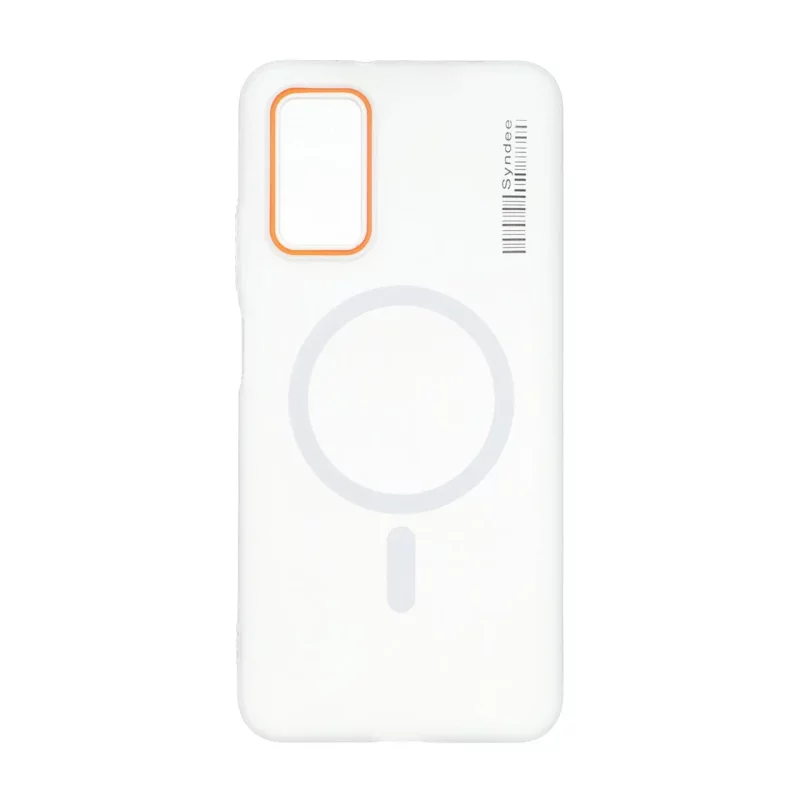 قاب Syndee پشت سخت مات MagSafe مدل Xiaomi Poco M3 / Redmi 9T 4G - سفید - تصویر 2