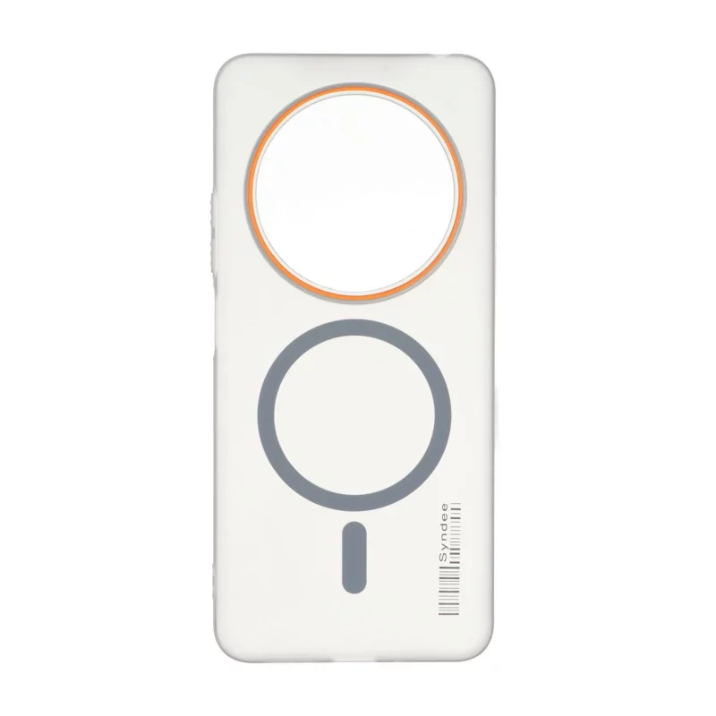 قاب Syndee پشت سخت مات MagSafe مدل Xiaomi Redmi 14C / Redmi A4 / Poco C75 - طوسی - تصویر 2