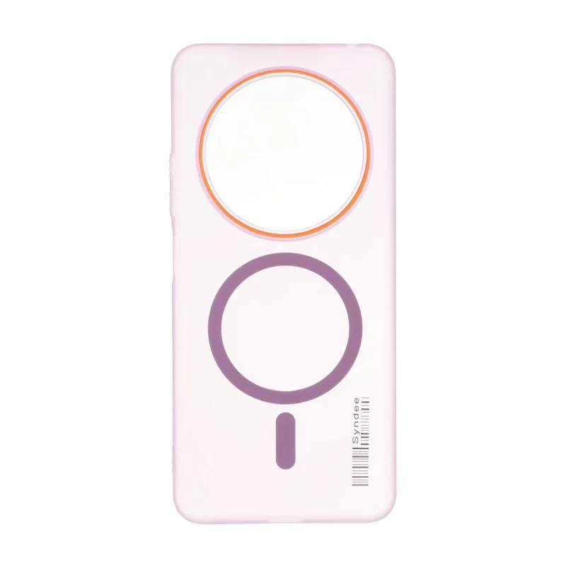 قاب Syndee پشت سخت مات MagSafe مدل Xiaomi Redmi 14C / Redmi A4 / Poco C75 - یاسی - تصویر 2