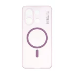 قاب Syndee پشت سخت مات MagSafe مدل Xiaomi Redmi Note 13 4G - یاسی