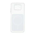 قاب مستطیلی مات طرح مگ سیف لنز شفاف Xiaomi Poco X3 / Poco X3 Pro / Poco X3 NFC - سفید