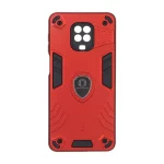 قاب بتمن مگنتی محافظ لنزدار Xiaomi Redmi Note 9S / Redmi Note 9 Pro / Redmi Note 9 Pro Max - قرمز