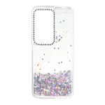 قاب آکواریومی اکلیلی دور ژله ای نگین دار Xiaomi Redmi 15 4G - طرح 108