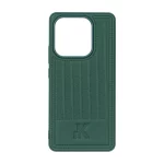 قاب NK چرمی Line Case مدل Xiaomi Redmi Note 14 4G - سبز