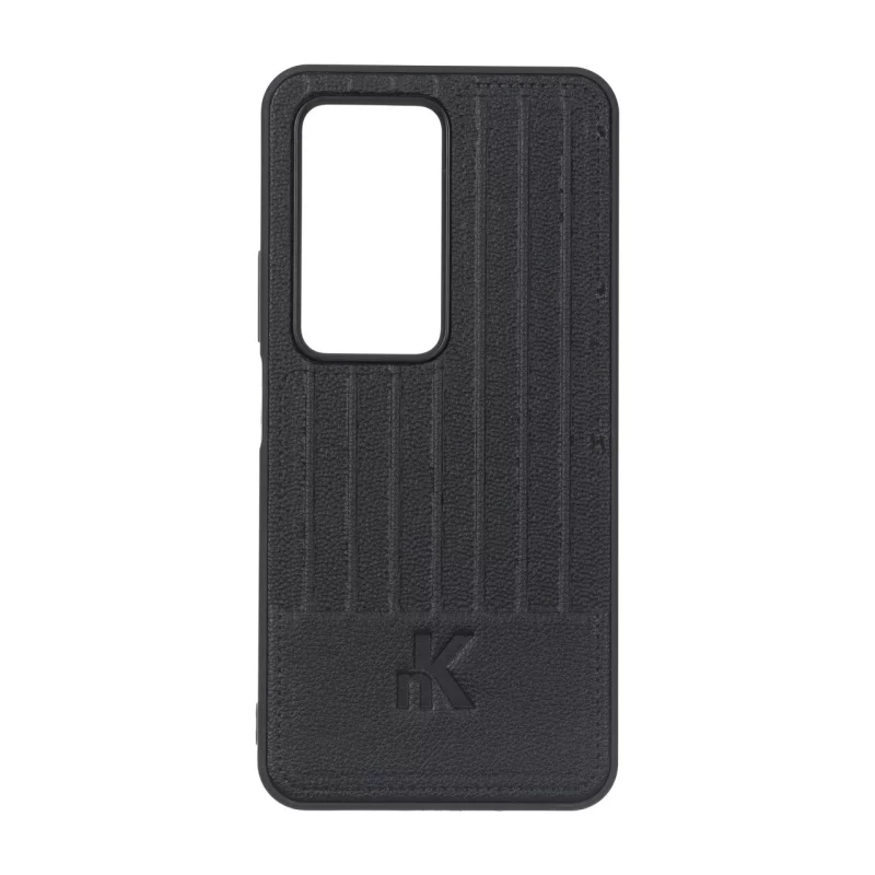قاب NK چرمی Line Case مدل Xiaomi Redmi 15 4G - مشکی - تصویر 2