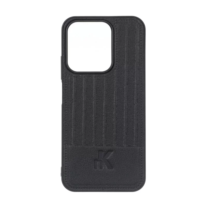 قاب NK چرمی Line Case مدل Xiaomi Redmi 15C / Poco C85 - مشکی - تصویر 2