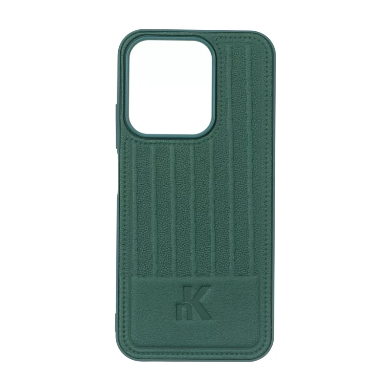 قاب NK چرمی Line Case مدل Xiaomi Redmi 15C / Poco C85 - سبز - تصویر 2